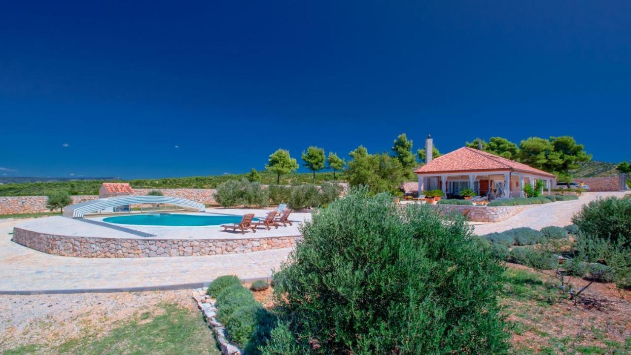 Luxury Villa Fura On Hvar, Heated Pool Brusje Dış mekan fotoğraf